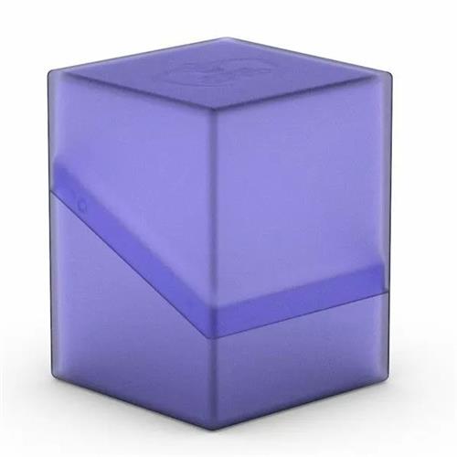 Ultimate Guard Boulder Deck Case 100+ Standard Size Amethyst Deck Box