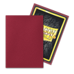 Dragon Shield: Standard 100ct Sleeves - Blood Red (Matte)