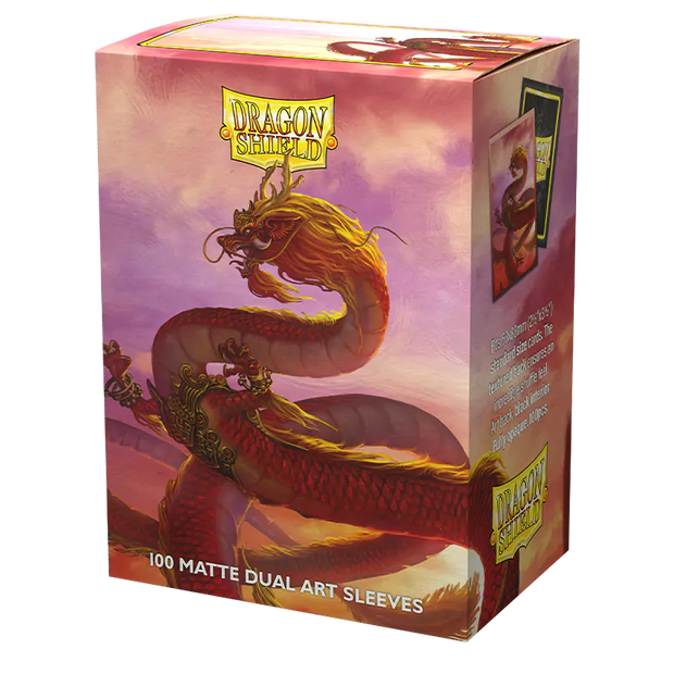 Dragon Shield: Standard 100ct Art Sleeves - Year of the Wood Dragon 2024 (Dual Matte)