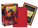 Dragon Shield: Japanese Size 60ct Sleeves - Ruby (Matte)