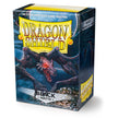 Dragon Shield: Standard 100ct Sleeves - Black (Matte)