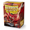 Dragon Shield: Standard 100ct Sleeves - Ruby (Matte)