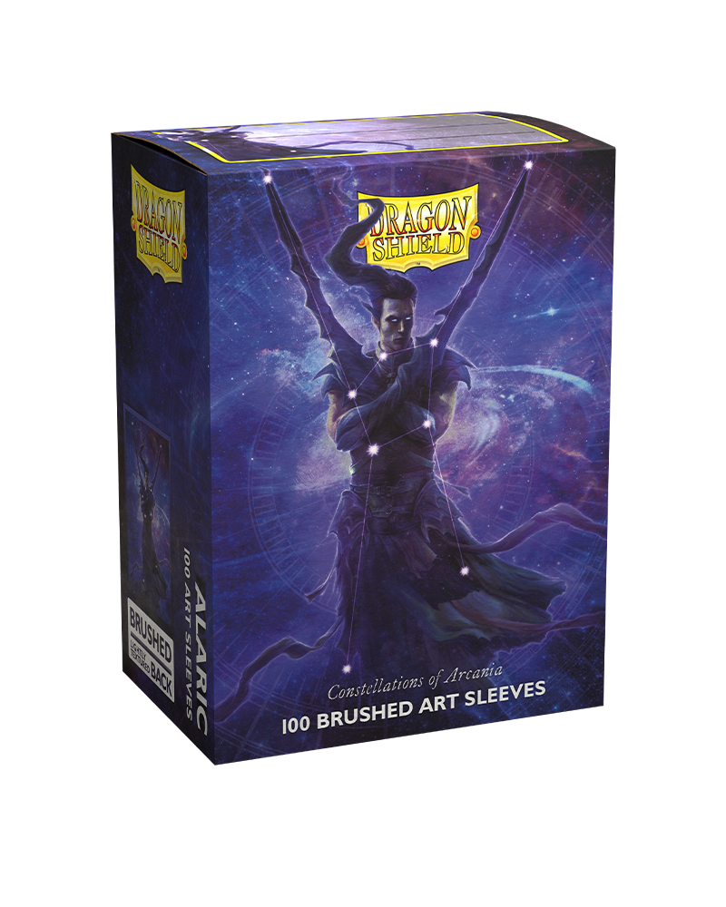 Dragon Shield: Standard 100ct Brushed Art Sleeves - Constellations (Alaric)