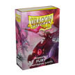 Dragon Shield: Japanese Size 60ct Sleeves - Fury (Dual Matte)