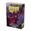 Dragon Shield: Japanese Size 60ct Sleeves - Blood Red (Matte)