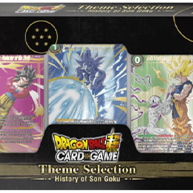 Dragon Ball Super Card Game Theme Selection History of Son Goku Display (TS01)