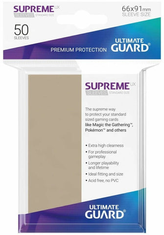 Ultimate Guard Supreme UX Standard Size Sand