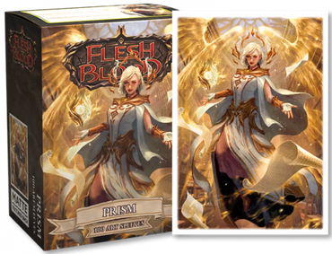 Sleeves - Dragon Shield - Box 100 - Matte Art - Flesh and Blood Prism