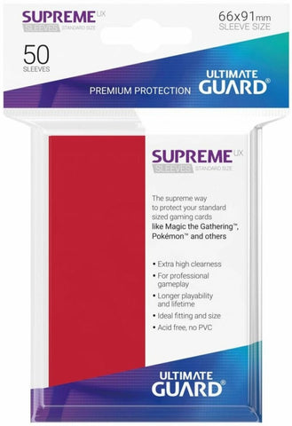 Ultimate Guard Supreme UX Standard Size Red