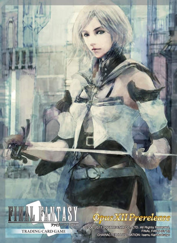 Final Fantasy TCG Sleeve - Ashe Opus XIII: Crystal Radiance Pre-Re