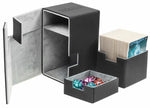 Ultimate Guard Flip n Tray Deck Case 100+ Standard Size XenoSkin Black Deck Box