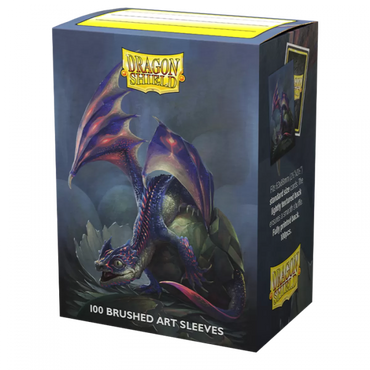 Sleeves - Dragon Shield - Box 100 - Brushed Art - Baby Dragon Huey