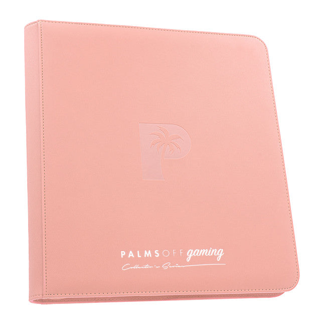 Collector's Series 12 Pocket Zip Trading Card Binder - PINK