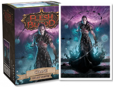 Sleeves - Dragon Shield - Box 100 - Matte Art - Flesh and Blood Chane
