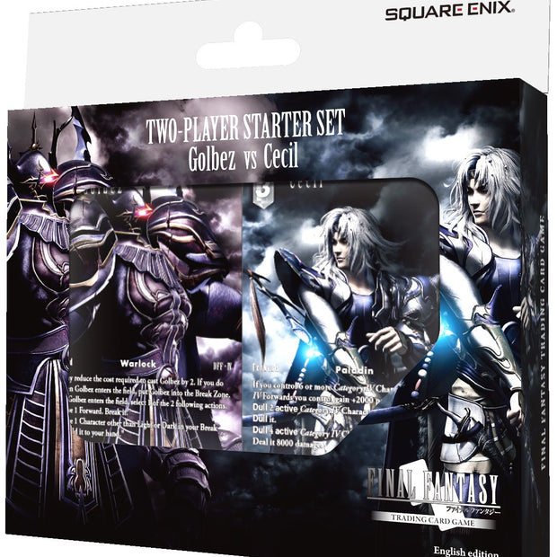 Final Fantasy TCG Two Player Starter Set Golbez vs Cecil