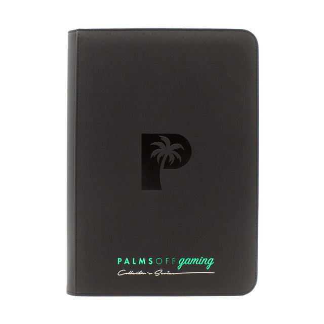 Palms Off Gaming Collector's Series 9 Pocket Zip Trading Card Binder
