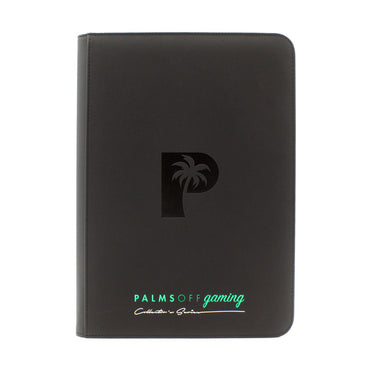 Palms Off Gaming Collector's Series 9 Pocket Zip Trading Card Binder