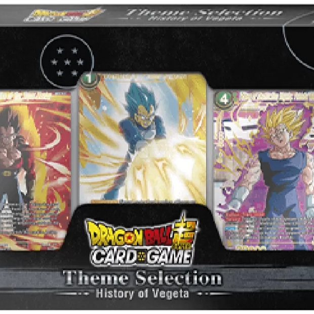 Dragon Ball Super Card Game Theme Selection History of Vegeta Display (TS02)