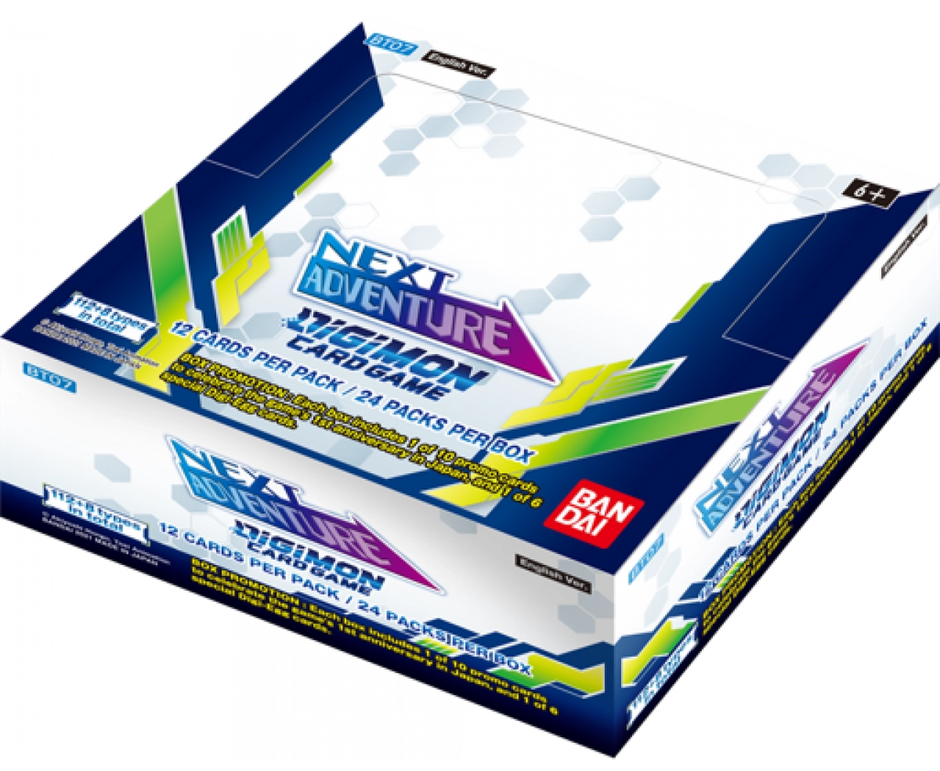 Digimon Card Game Series 07 Next Adventure BT07 Booster Box