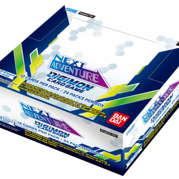 Digimon Card Game Series 07 Next Adventure BT07 Booster Box