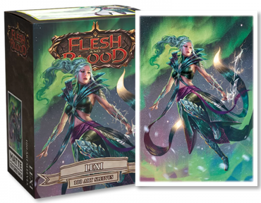 Sleeves - Dragon Shield - Box 100 - Matte Art - Flesh and Blood Lexi