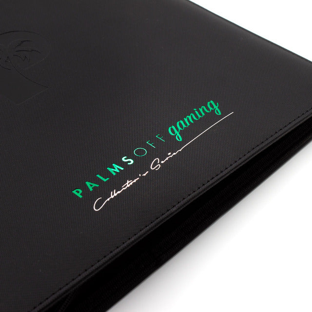 Palms Off Gaming Collector's Series 12 Pocket Zip Trading Card Binder