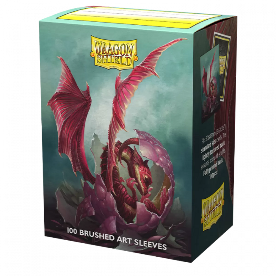 Sleeves - Dragon Shield - Box 100 - Brushed Art - Baby Dragon Wyngs
