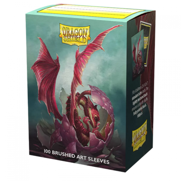 Sleeves - Dragon Shield - Box 100 - Brushed Art - Baby Dragon Wyngs