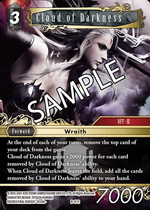 Final Fantasy TCG Multiplayer Challenge Boss Deck Chaos