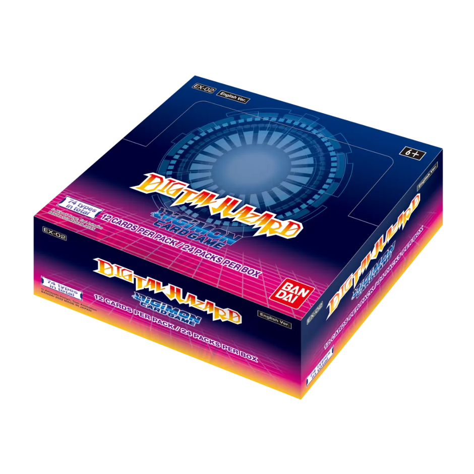 Digimon Card Game Digital Hazard [EX-02] Booster Box