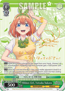 Weiss Schwarz - The Quintessential Quintuplets 