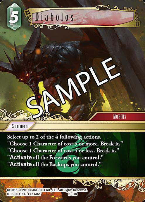 Final Fantasy TCG Multiplayer Challenge Boss Deck Chaos