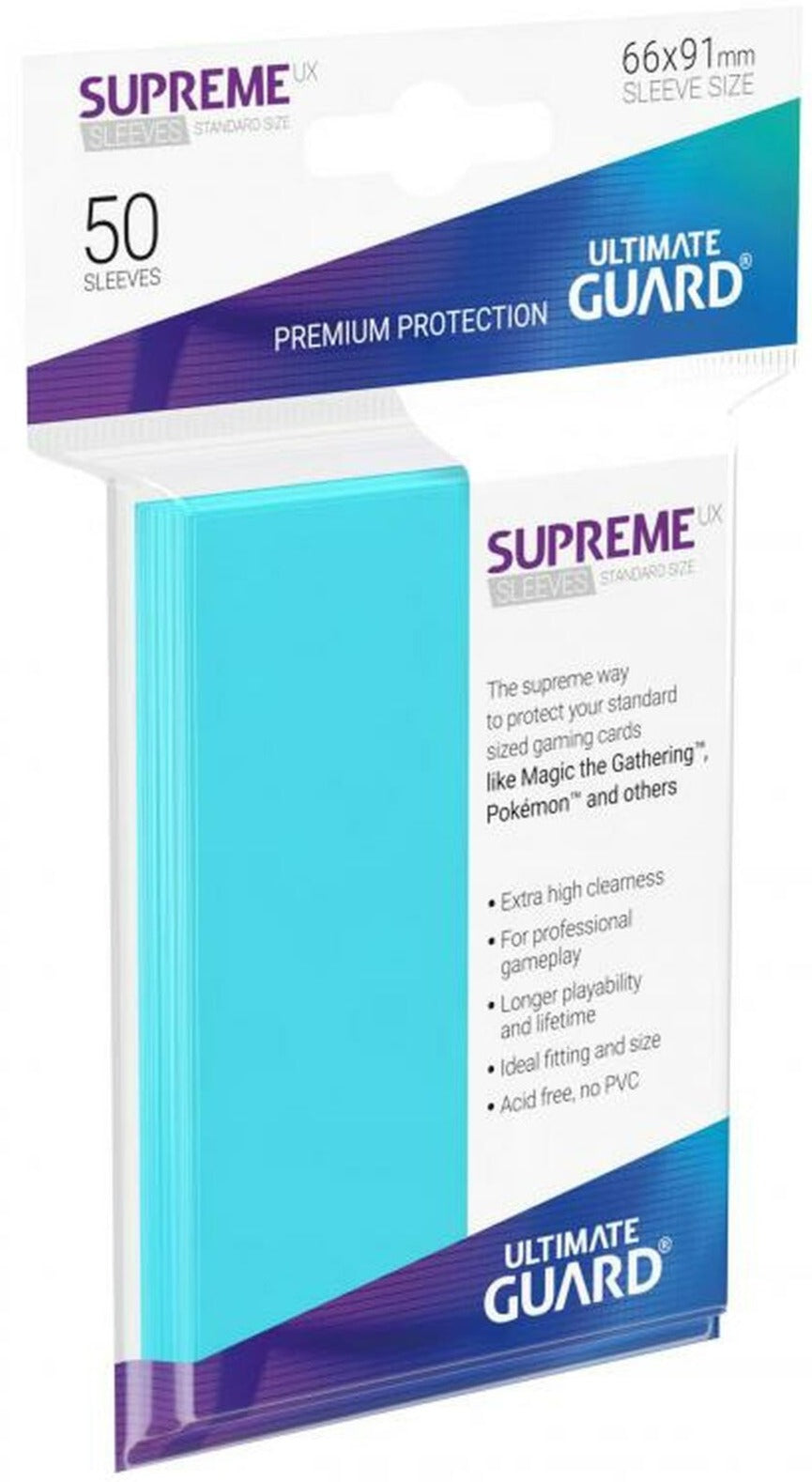 Ultimate Guard Supreme UX Standard Size Aquamarine
