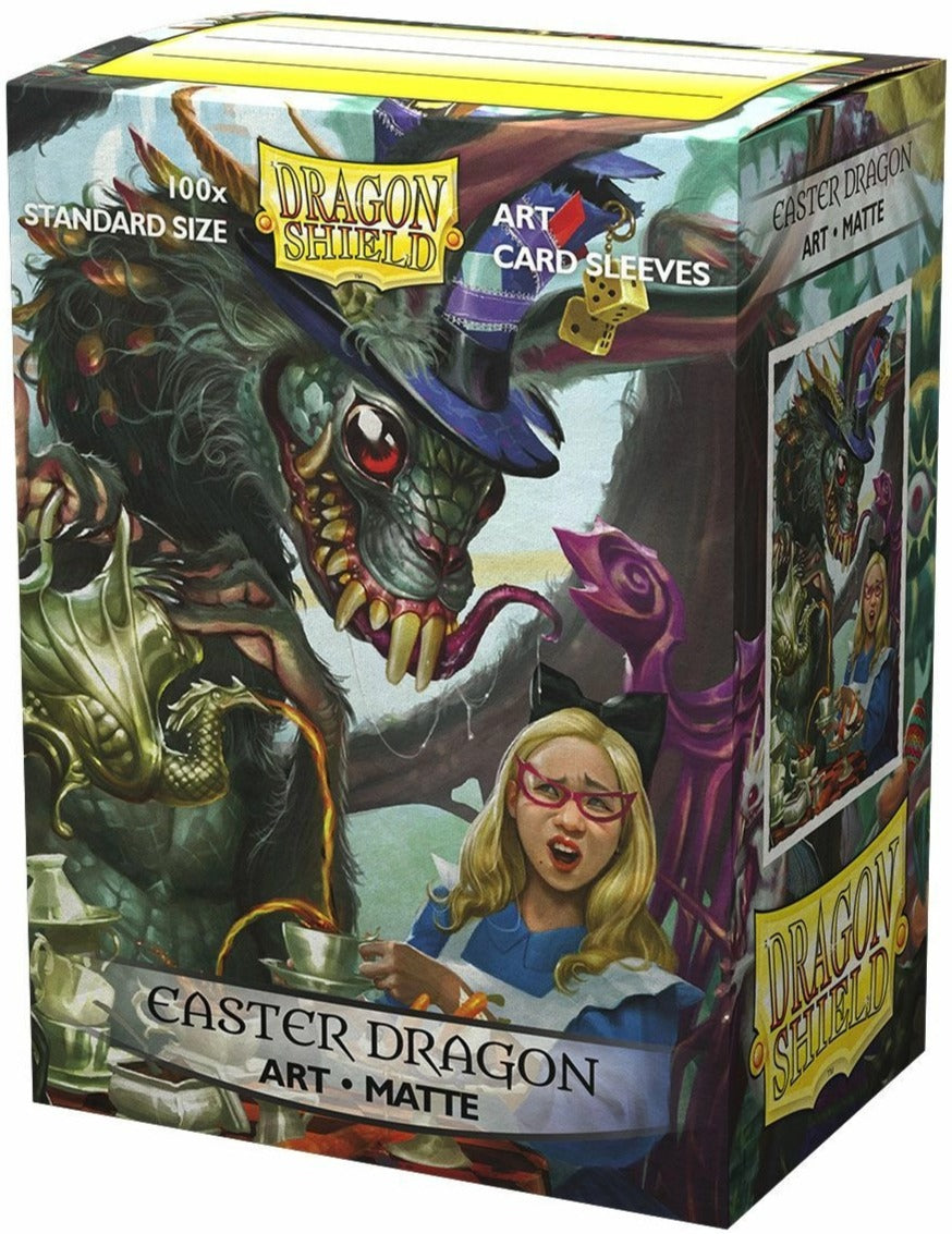 Sleeves - Dragon Shield - Box 100 - MATTE Art - Easter Dragon 2021