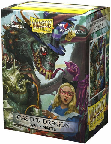 Sleeves - Dragon Shield - Box 100 - MATTE Art - Easter Dragon 2021