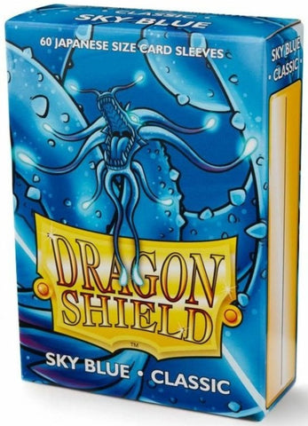 Sleeves - Dragon Shield Japanese - Box 60 - Classic Sky Blue