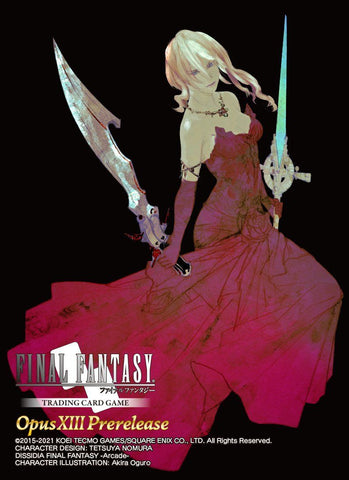 Final Fantasy TCG Sleeve - Lightning Opus XIII: Crystal Awakening Pre-Release