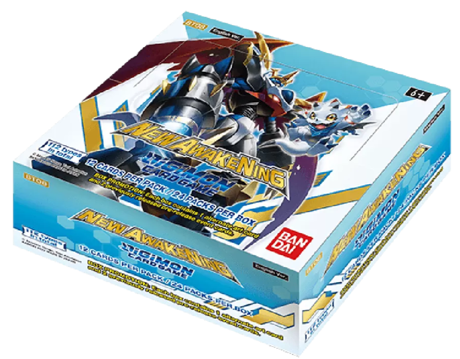 Digimon Card Game Series 08 New Awakening BT08 Booster Box