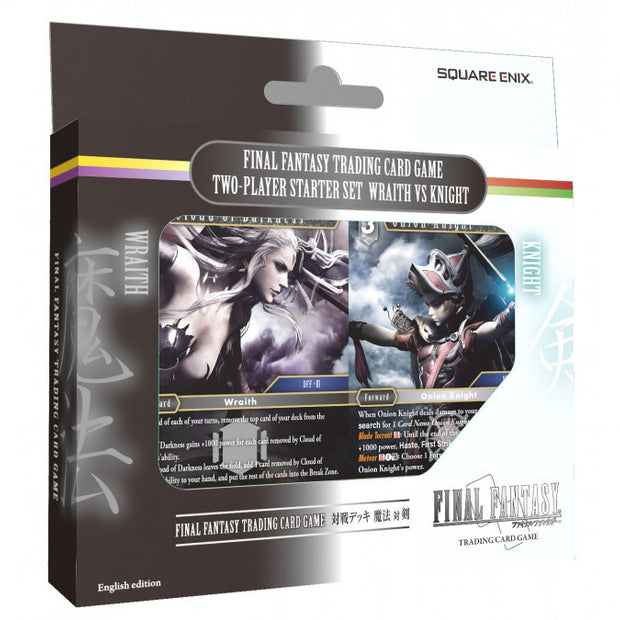 Final Fantasy TCG Two Player Starter Set Wraith Vs Knight