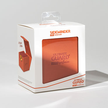 Ultimate Guard Sidewinder 133+ Xenoskin 2022 Exclusive Dark Orange Deck Box