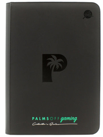 Palms Off Gaming Collector's Series TOP LOADER Zip Binder