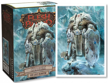 Sleeves - Dragon Shield - Box 100 - Matte Art - Flesh and Blood Oldhim