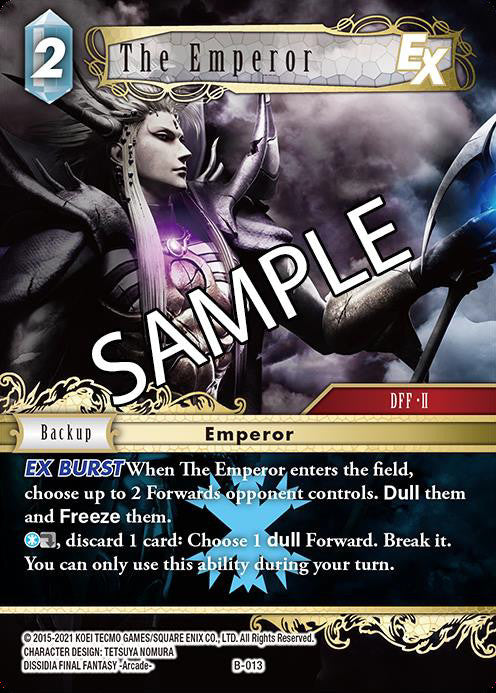 Final Fantasy TCG Multiplayer Challenge Boss Deck Chaos