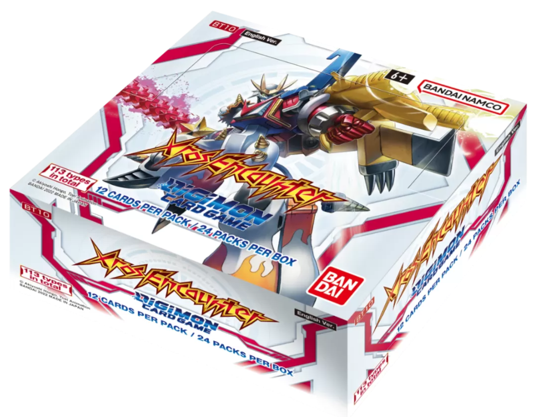Digimon Card Game Series 10 Xros Encounter BT10 Booster Box