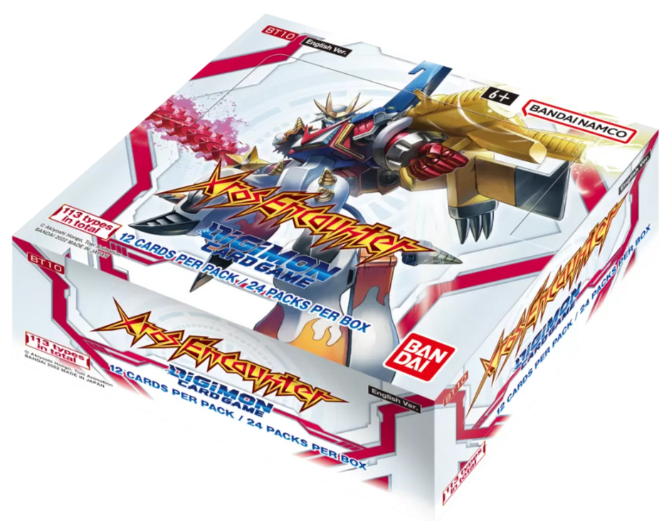 Digimon Card Game Series 10 Xros Encounter BT10 Booster Box