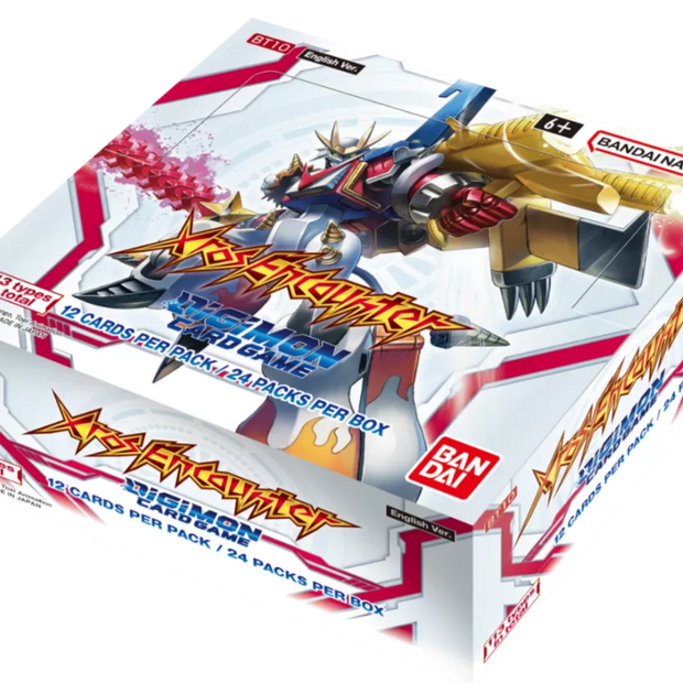 Digimon Card Game Series 10 Xros Encounter BT10 Booster Box