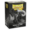 Dragon Shield: Standard 100ct Sleeves - Black (Non-Glare Matte)