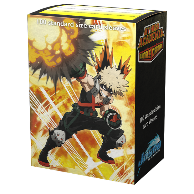 Dragon Shield: Standard 100ct Art Sleeves - My Hero Academia (Bakugo Explode)