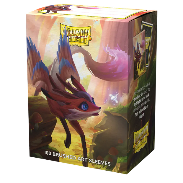 Dragon Shield: Standard 100ct Brushed Art Sleeves - The Fawnix