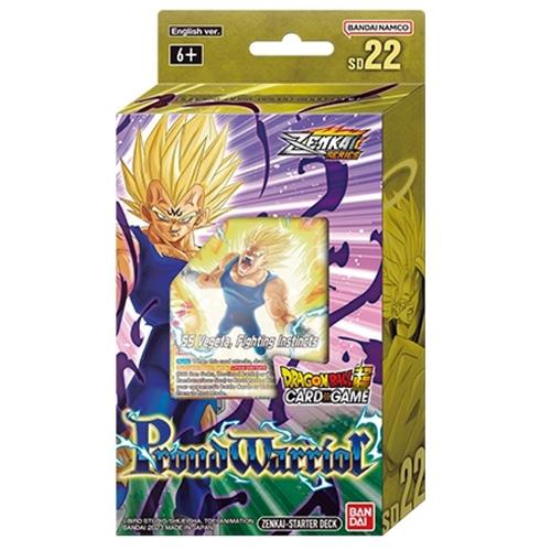 Dragon Ball Super Card Game Zenkai Series Starter Deck 22 - Proud Warrior (SD22)